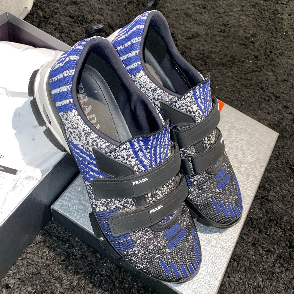 Prada Double Strap Sneaker